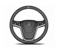 GDFEH Car Steering Wheel Cover For Opel Astra J GTC 2011-2018, Steering Wheel Protector Leather Wrapping Cover Anti-Slip Breathable Without Inner Ring Accessories Interior