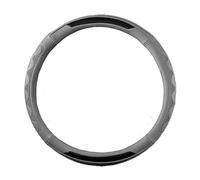 GDFEH Car Steering Wheel Cover For Smart Roadster, Steering Wheel Protector Leather Wrapping Cover Anti-Slip Breathable Without Inner Ring Accessories Interior,A-O