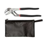 GDFHBD 1 Adjustable Water Pump Pliers And 1 Oxford Cloth Storage Bag, Multifunctional Universal Pliers, Water Pipe Installation Tools, Suitable For Home Maintenance And Maintenance.