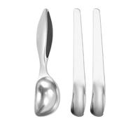 GDFHBD 1 Piece Ice Cream Scoop And 2 Piece Ice Cream Scoops, Stainless Steel Tableware, Multi-Purpose Spoon, Dessert Scoop, Kitchen Supplies.