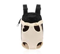 GDFHBD 1 Piece Of Apricot Pet Strap Backpack, Breathable Pet Backpack, Outdoor Backpack, Pet Supplies.