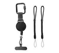 GDFHBD 1 Piece Of Retractable Mobile Phone Holder And 2 Pieces Of Protective Telescopic Rope, Portable Mobile Phone Safety Rope, Multi-Function Lanyard Supplies, Anti-Theft Holder Supplies.