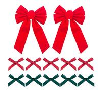 GDFHBD 12 Bow Decorations, Christmas Tree Pendant Accessories, Event Party Scene Layout Accessories, Exquisite Decorations For Flower Gift Boxes.