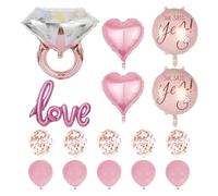 GDFHBD 16 Pieces Of Wedding Balloons, Wedding Decorations, Creative Romantic Balloons, Party Scene Arrangement, Wedding Supplies.