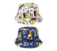 GDFHBD 2 Cartoon Car Basin Hats, Sun Visor Fisherman Hats, Children'S Sun Hats, Outdoor Sun Protection Supplies.