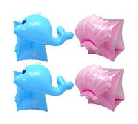 GDFHBD 2 Pairs Of Swimming Arm Rings, Fashionable And Fun Props, Easy To Carry, Beach-Side Play Supplies, Swimming Utensils.