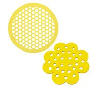 GDFHBD 2 Pieces Of Bee Drinking Water Station, Floating Bee Island, Insect Drinking Water Maker, Outdoor Decoration Tool.