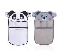 GDFHBD 2 Pieces Of Cute Animal Mesh Bag, Bathroom Toy Organizer, Children Toy Mesh Bag, Bath Toy Storage Bag, Bathtub Toy Storage Bag.