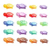 GDFHBD 20 Pieces Of Luminous Turtle Ornaments, Creative And Cute Ornaments, Children'S Toys, Desktop Decorations.