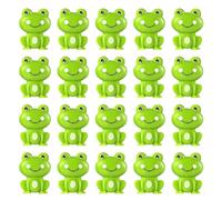 GDFHBD 20 Pieces Of Mini Frogs, Frogs, Plastic Frogs, Miniature Animals, Small Frog Sculptures, Frog Toys, Small Frog Ornaments, Frog Weights.