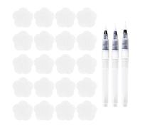 GDFHBD 20 Sheets Of Foam Textured Paper And 3 Water Pens, 3D Three-Dimensional Flower-Shaped Sponge Paper, Handmade Diy Art Paper, Suitable For School, Home, Desktop Decoration.