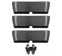 GDFHBD 3-Piece Wall-Mounted Shoe Rack, Foldable Door And Shoe Rack, Hole-Free Storage Rack, Slipper Storage And Organization Rack, Suitable For Wardrobe, Foyer, And Entrance.