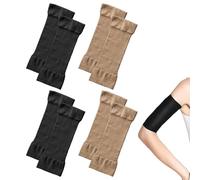 GDFHBD 4 Pairs Of Forearm Sleeves, Elastic Arm Sleeves, Sunscreen Arm Sleeves, Sports Arm Sleeves, Arm Shaping Sleeves.