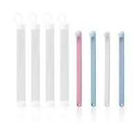 GDFHBD 4 Pieces Candy Colored Toothbrush, Pet Toothbrush, Mini Toothbrush, Dog Toothbrush, Cat Toothbrush, Pet Cleaning Brush (4 Colors).