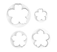 GDFHBD 4 Pieces Of Flower Cake Mold, Diy Mold, Baking Tool, Can Make Cakes, Cookies, And Bread.