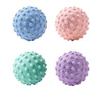 GDFHBD 4 Pieces Of Foot Massage Ball, Fitness Fascia Ball, Muscle Relaxation, Sports Decompression, Suitable For Legs, Back, Waist.