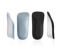 GDFHBD 4 Pieces Of Heightening Insoles, Inner Heightening Supplies, Sponge Supplies, Invisible Semi-Insoles, Comfortable Shock-Absorbing Accessories.