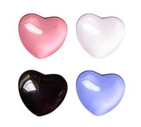 GDFHBD 4 Pieces Of Love Mobile Phone Holder, Foldable Mobile Phone Grip, Crystal Mobile Phone Holder, Multi-Angle Foldable Bracket, Suitable For Smart Phones And Tablet Computers (4 Colors).