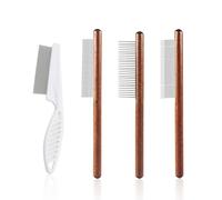 GDFHBD 4 Pieces Of Pet Comb, Hair Removal Comb, Pet Grooming Tools, Hair Cleaning Supplies, Pet Care.