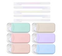 GDFHBD 6 Pieces Of Double-Sided Dispensing And 5-Pin Dispensing Pens, Drum-Type Dispensing, Colored Hand-Door Dispensing Pens, Handicraft Supplies.