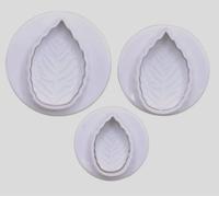 GDFHBD 6 Pieces Of Rose Leaf Spring Pressing Molds And 3 Pieces Of Scrapers, Precise And Durable Shaping, Easy To Release And Easy To Use, Suitable For Cake Decoration, Biscuit Embossing.
