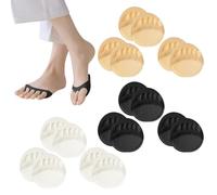 GDFHBD 9 Pairs Of Feet, Five-Finger Socks, Invisible Women'S Half Socks, Breathable Exposed Toe Socks, Toeless Front Foot Pads, Foot Supplies.