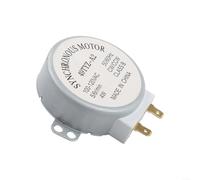 Gdfnmogo 1 PCS Microwave Oven Synchronous Motor for Tray Rotation - AC 220-240V Compatible with 36V Systems, 5mm & 7mm Shaft Diameter, PP+Metal Construction