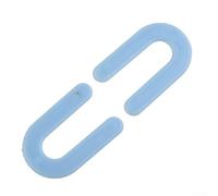 Gdfnmogo 100pcs U-Shaped Horseshoe Shims Tile Leveling Spacers 1/16 Inch PP Plastic Wedges for Aligning Marble Granite Porcelain Large Format Tile Horizontal