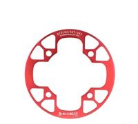 Gdfnmogo 104bcd for Crank Chain Guard for Road for Bike 6061 Aluminum Alloy Guard Plate Compatible Having 32 Through 34t/from 36 for 38t/40 for 42t Chainrings (红)