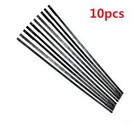 Gdfnmogo 10pcs 150mm Pinned Scroll Saw Blades TPI 24 for 6.5 Inch Coping Saw Frames, Compatible with Hard and Soft Wood, Plywood, Plastic and Chipboard,