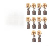 Gdfnmogo 10pcs Carbon Motor Brushes Replacement CB441 CB432 Compatible with for Makita DHR241 DHR202 Cordless for SDS Rotary Hammer Drill DTW450 DSS611 DSS610 BSS611