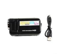 Gdfnmogo 16MP Digital Camera 2.4 Inch HD Screen 1080P Video Recording 16X Zoom Rotatable Display Compact Portable Electronic Camera Digital Camera(Black)