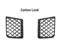 Gdfnmogo 2 Pack Front Bumper Center Lower Grille Mesh Guard for G87 M2 2023-2025 Glossy Black Abs Replacement Trim Compatible Having Oem Style(Carbon Fiber)