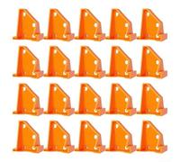 Gdfnmogo 20 Pack Laminate Wood Flooring Tools,Floor Spacers With 1/2 And 1/4 Inch Gap Compatible With Vinyl Plank,Laminate Flooring For Stability (yellow)