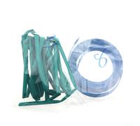 Gdfnmogo 2m Heat Shrink Tubing for Fishing Rig, 2:1 Shrink Ratio Polyolefin Sleeve, 3.0/4.0/5.0/6.0/8.0mm Assorted Co(GREEN)