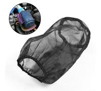 Gdfnmogo 2Pcs Engine Cold Air Intake Filter Wrap Guide Mesh Conical Sock Dustproof Cover for Automotive Aftermarket Replacement, Water and Debris Resistant