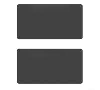 Gdfnmogo 2pcs Rubber Exercise For Bike Floor Mats 60x30cm Non-Slip Shock Absorbing Pads for Home Gym Cardio Equipment Noise Reduction Easy