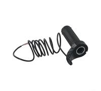 Gdfnmogo 3 Wire Throttle Grip for Electric For Bike 24V 36V 48V Compatible with 7/8 Inch Handlebar Right Side Control Rubber+Plastic Replacement