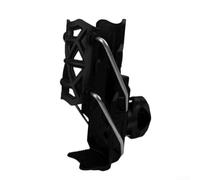 Gdfnmogo 360 Degree Rotating Bicycle Water Bottle Cage With Adjustable Clamping, For 32-77mm, ABS Handlebar Cup Holder, For Motorcycle And Cycling, Black(Black)