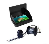 Gdfnmogo 4.3 Inch IPS HD Screen Underwater Fish Finder Camera with 220° Wide Angle, 6000mAh Battery and 30m Cable for Fishing, Compatible with 12-25V Systems(20M)