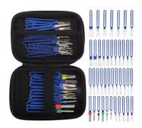 Gdfnmogo 41-Piece Automotive Terminal Extractor Set for Wiring Harness Pin Removal - Includes Single/Double/Triple-Pin Extractors & Housing Tools, Steel-Plastic Construction