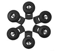 Gdfnmogo 48 Pcs Baseball Glove Lace Locks Strong Plastic Spring Buckle Clips for Securing Glove Laces and Drawstrings in Sports Equipment, Clothing