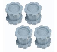 Gdfnmogo 4pcs Adjustable Height Anti Vibration Pads for Washing Machine and Refrigerator with Anti-Slip Technology and Use