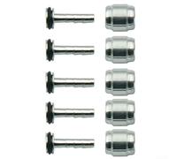 Gdfnmogo 5 Sets Metal Olive Sleeve And Pin Set For Formula for Mega R1 Ro for Rx C1t1 Hydraulic Brake Line Repair Mountain Bike Parts