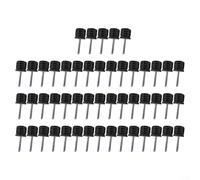 Gdfnmogo 50pcs Canopy Pole Thimble Tent Awning Top Connector End Caps, Plastic and Aluminum Alloy Pole Tips For 16mm 19mm 22mm(25mm)