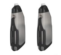 Gdfnmogo 600ml Water Bottle With Aerodynamic Shape And Carbon Fiber Composite Cage, Fits Bike Frames With Screw Hole Spacing Between 3 5cm And 8 5cm(2PCS)