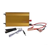 Gdfnmogo 68000W Inverter Kit with 12V to 300V DC/AC Converter for Fishing Fishfinders, High Efficiency Aluminum Alloy Inverter with Fan Cooling, 500W Output, Yellow(A)