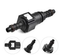 Gdfnmogo 7.89mm ID6 Fuel Line Hose Connector, Straight Quick Release Coupler Set, Nylon Material for Fuel and Lines, Guaranteed Secure Connection, Suitable for 6mm Nylon and 8mm Rubber Hoses