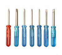 Gdfnmogo 7-Piece Mini Precision Screwdriver Set with for Phillips, Slotted, and Five-Point Star Tips, 45mm 45# Steel Repair Tools for Small Items, Electronics,