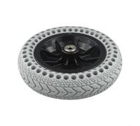 Gdfnmogo 8 Inch 200x50 Solid Tyre for Electric Scooter, Replacement Wheel Hub for Mobility Scooter, Non-Inflatable Flat- Rubber Wheel 200x50 for Electric